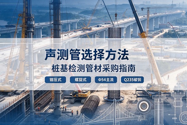 峨眉山声测管选型标准