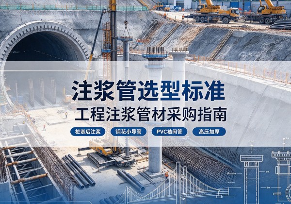 峨眉山注浆管选型标准